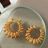 Boucles d'oreilles cuivre - Fils