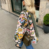 Dahlia - veste patchwork vintage matelassée