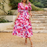 Bloume - Robe midi florale