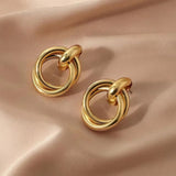 Boucles d'oreilles Or - Liens