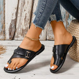 Sélène - sandale plate en cuir