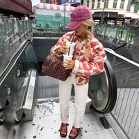 Polie - veste patchwork vintage matelassée
