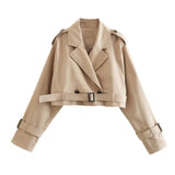 Klate - Veste trench courte & ample