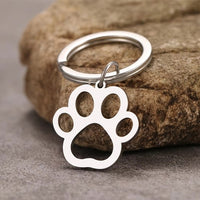 Porte-clés patte de chien