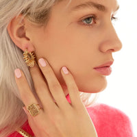 Boucles d'oreilles cuivre - Fils