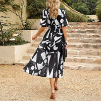 Shape - Robe midi formes géométriques