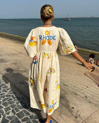 Libre - Robe midi à motif